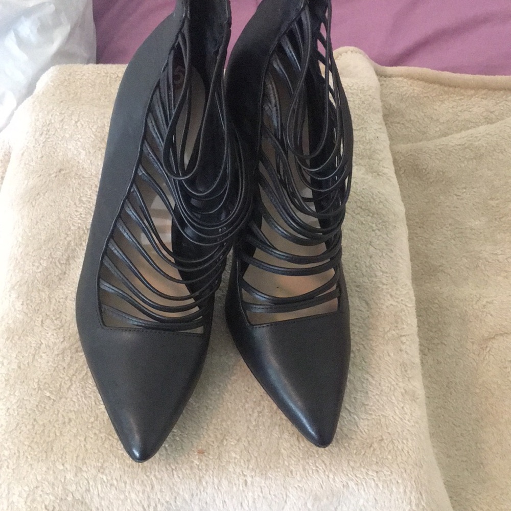 Black heels
